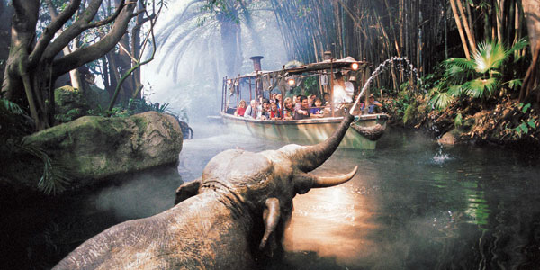 Jungle Ride in Disneyland