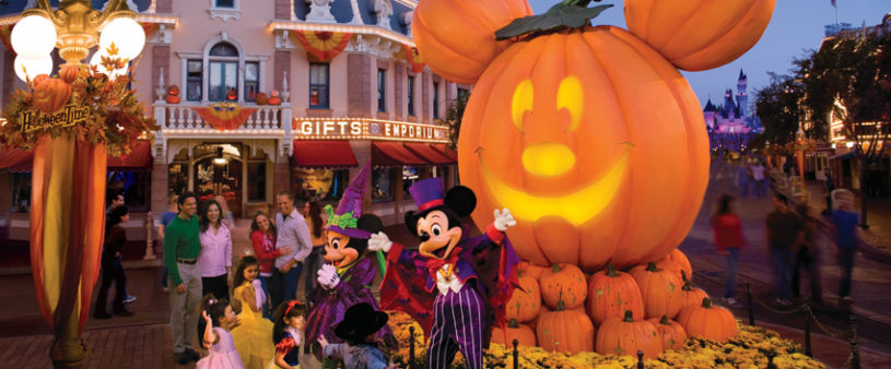 Halloween at the Disneyland Resort