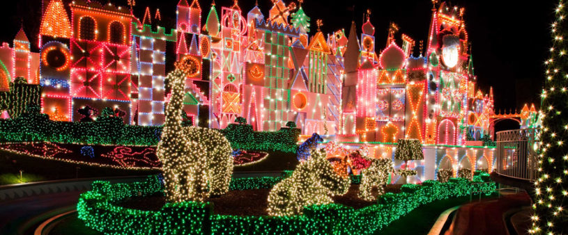 It's a Small World Ride at Night