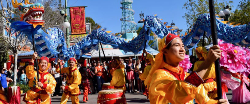 Asian Parade at Disneyland