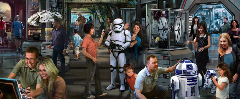 Star Wars Land at Disneyland